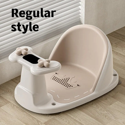 Children's Shower Seat Portable Shower Stand for Newborns and Young Children Children's Growth Accessories Temperature Sensing