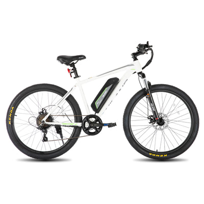 HILAND 500W 26” ELECTRIC MOUNTAIN BIKE – 36V REMOVABLE BATTERY, 20MPH, 7-SPEED SHIMANO, FRONT SUSPENSION, DISC BRAKES