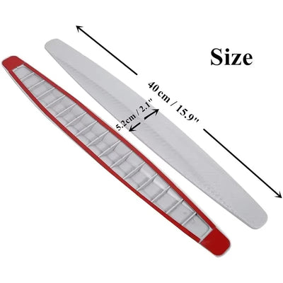 2PCS CAR BUMPER CORNER PROTECTOR STRIPS – ANTI-COLLISION SCRATCH GUARD