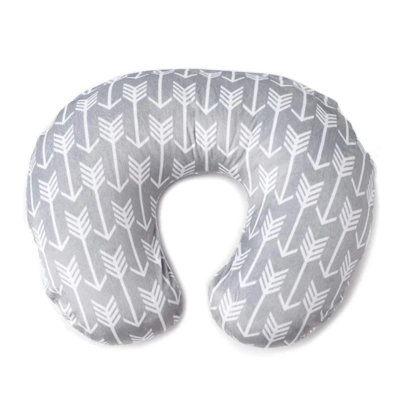 Baby Nursing Pillow Cover Newborn Maternity Breastfeeding Pillow Cover Print U-shape Nursing Pillow Breathable Slipcover