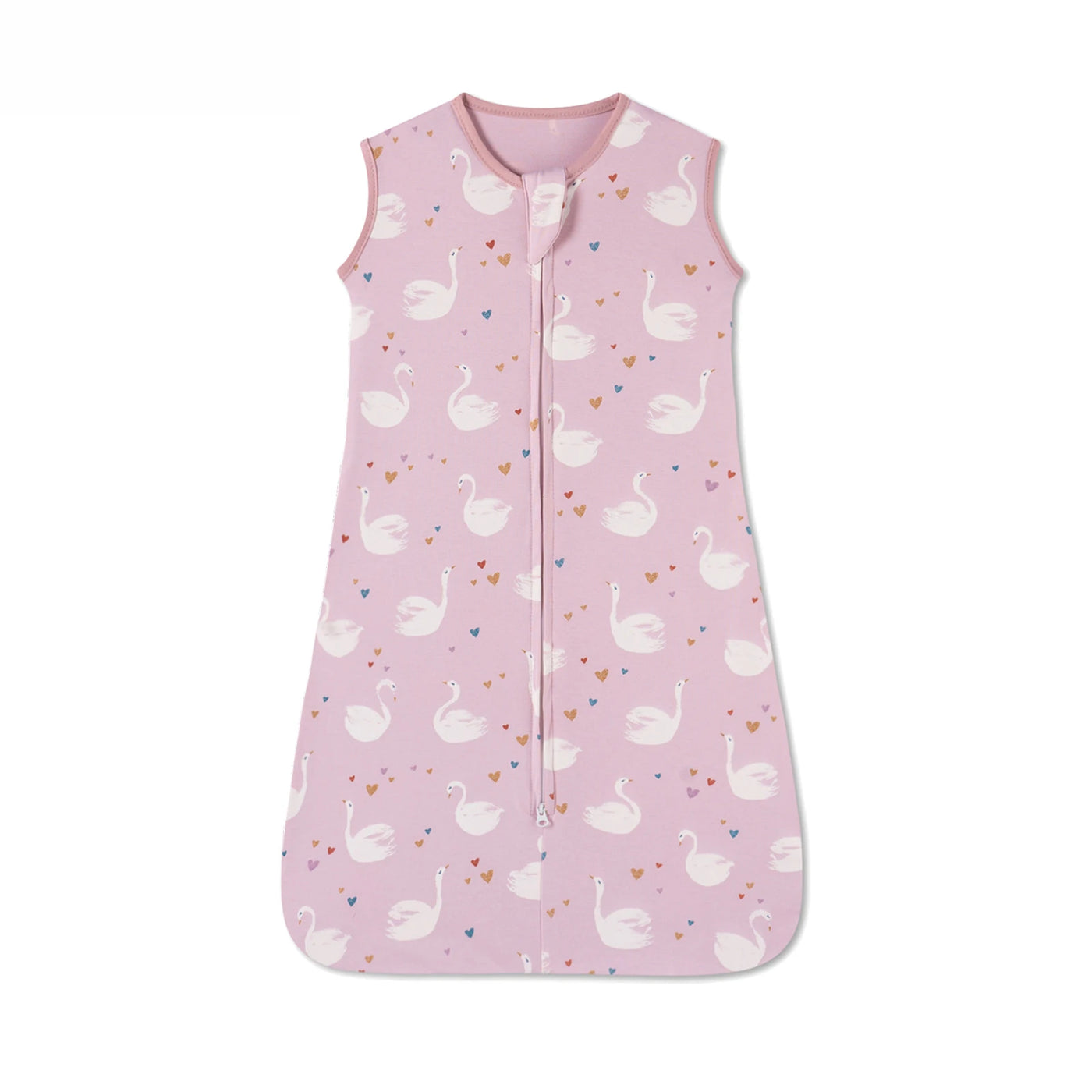 New Cotton Fabric Baby Sleeping Bags Sleeveless Vest Newborn Child Anti-kick Quilt Summer Thin Two Way Zipper Baby Sleeping Sack