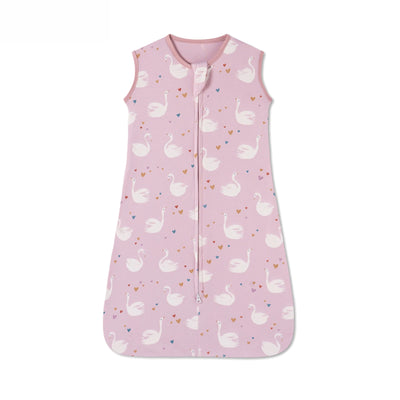 New Cotton Fabric Baby Sleeping Bags Sleeveless Vest Newborn Child Anti-kick Quilt Summer Thin Two Way Zipper Baby Sleeping Sack