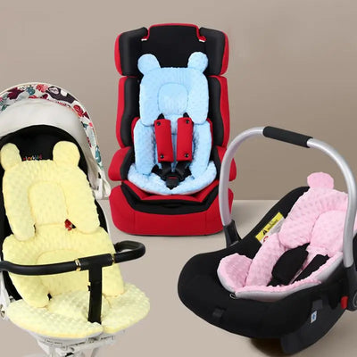 Baby Stroller Seat Cushion Pad for Car Puchair Liner Mat Thicken Cotton Breathable Cart Mattress Infant Baby Pram Accessories