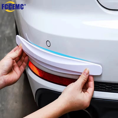 2PCS CAR BUMPER CORNER PROTECTOR STRIPS – ANTI-COLLISION SCRATCH GUARD