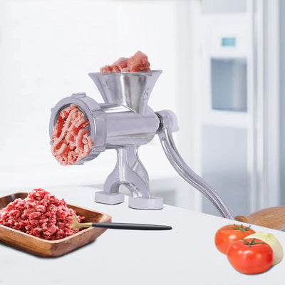 Manual Meat Grinder Household Grinder Food Processor Stainless Steel Kitchen Tool Handheld Sausage Stuffer