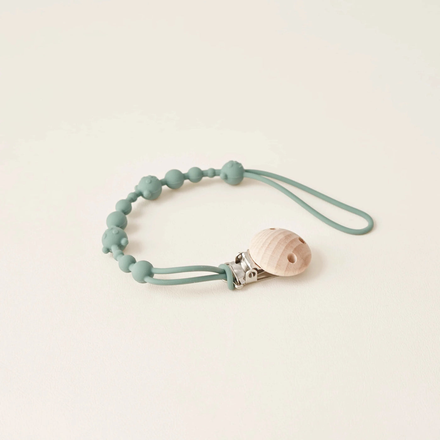 Soothing Pacifier Anti-chain Baby Stroller Teether Anti-loss Chain Baby Silicone Pacifier Clip Toy Biting Glue Lanyard