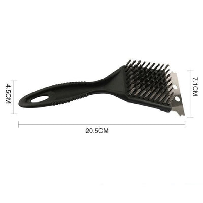 For Barbecue Grill Brush Steel Wire Bristles BBQ Cleaning Brushes Durable Cooking Tool Outdoor Home BBQ Gas Kit Accessories