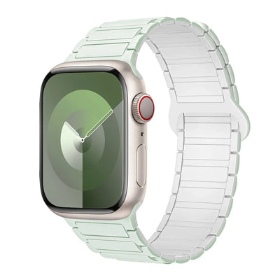 Magnetic Loop for Apple Watch Bands 44mm 40mm 49mm 45mm 41mm 38mm Silicone Bracelet iWatch Series 9 8 7 6 5 4 3 Se ultra 2 strap