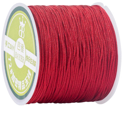 10meters 0.8mm Nylon Thread Cord Macrame Rope Bracelet Braided String For DIY Tassels Beading String Jewelry Making Accessories