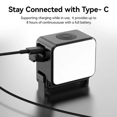 Ulanzi LM18 IPX5 Waterproof Underwater Led Video Fill Light 5600K for DJI Osmo Action 5/4/3 & Pocket 3 Action Camera Accessories