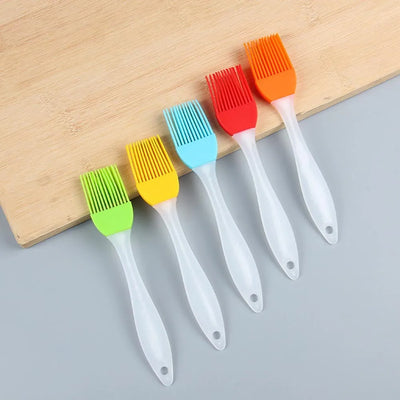 Silicone Oil Brushes Baking Bakeware Bread Cook Brushes Pastry BBQ Basting Brush Seasoning Oil Brushes Kitchen Bar Baking Tools