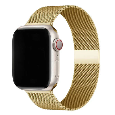 milanese Loop Band for apple watch Strap Ultra 49mm 45mm 44mm 41mm 40mm Metal Wristband bracelet iwatch series 9 8 7 6 5 4 3 SE