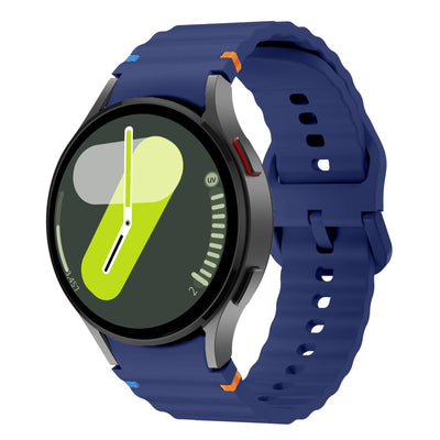 Original Silicone band for Samsung Watch 7 6 5 pro 44mm 40mm 45mm FE Sport Bracelet For Galaxy Watch 6Classic 43mm 47mm Strap