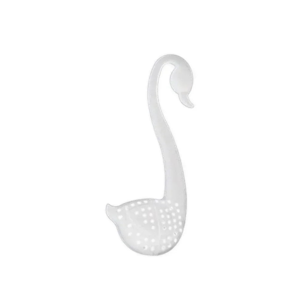 1pc Creative Swan Tea Infuser Environmentally Friendly Plastic Elegant Swan Tea Strainers Teaware Tea Infuser Kitchen Tools