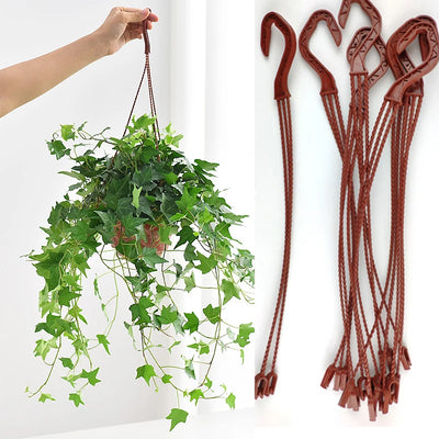 24/36cm Plant Hanger Hanging Flower Pots Holder Garden Basket Hanging Chains Balcony Decorate Home Office Flowerpot Accessories