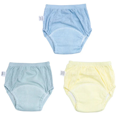 3PCS/LOT NEWBORN COTTON TRAINING PANTS SUMMER BABY SHORTS WASHABLE REUSABLE CLOTH DIAPERS INFANT NAPPIES