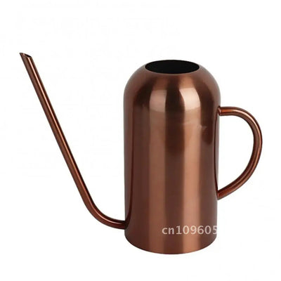 1500ml Long Mouth Watering Can Pot Stainless Steel Pot Sprinkling Tools Bonsai for Succulent Garden Watering Plants