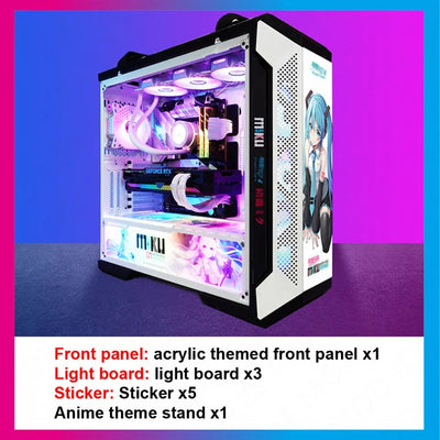 TUF GT501 ROG Gamers PC Case of DIY ARGB Lighting Panels Kit ,MOD Gabinet Animation Theme Light Board ASUS Rebuild 10pcs