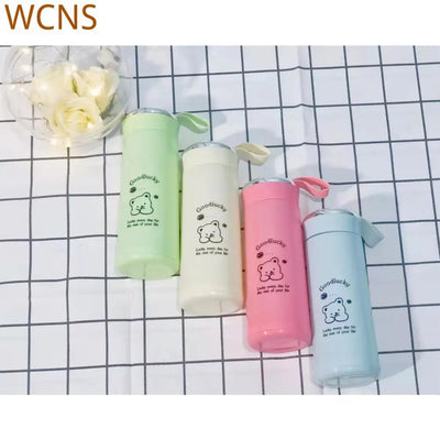 Thermo Bottles For Coffee Water Children's Lucky For Water Coffee Tea Creative 280ml Wholesale Drinkware Water Bottle Bear Cup