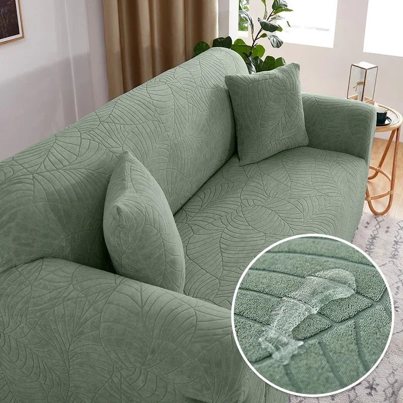 JACQUARD THICK ELASTIC SOFA COVER – 1/2/3/4 SEATER & L-SHAPED CORNER SOFA COVER FOR LIVING ROOM