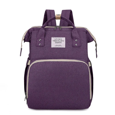 Upgraded Version of Mummy Bag Multifunctional Folding Mummy Bag Large Capacity Foldable Crib Bag Portable Mummy Backpack