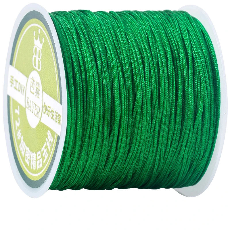 10meters 0.8mm Nylon Thread Cord Macrame Rope Bracelet Braided String For DIY Tassels Beading String Jewelry Making Accessories