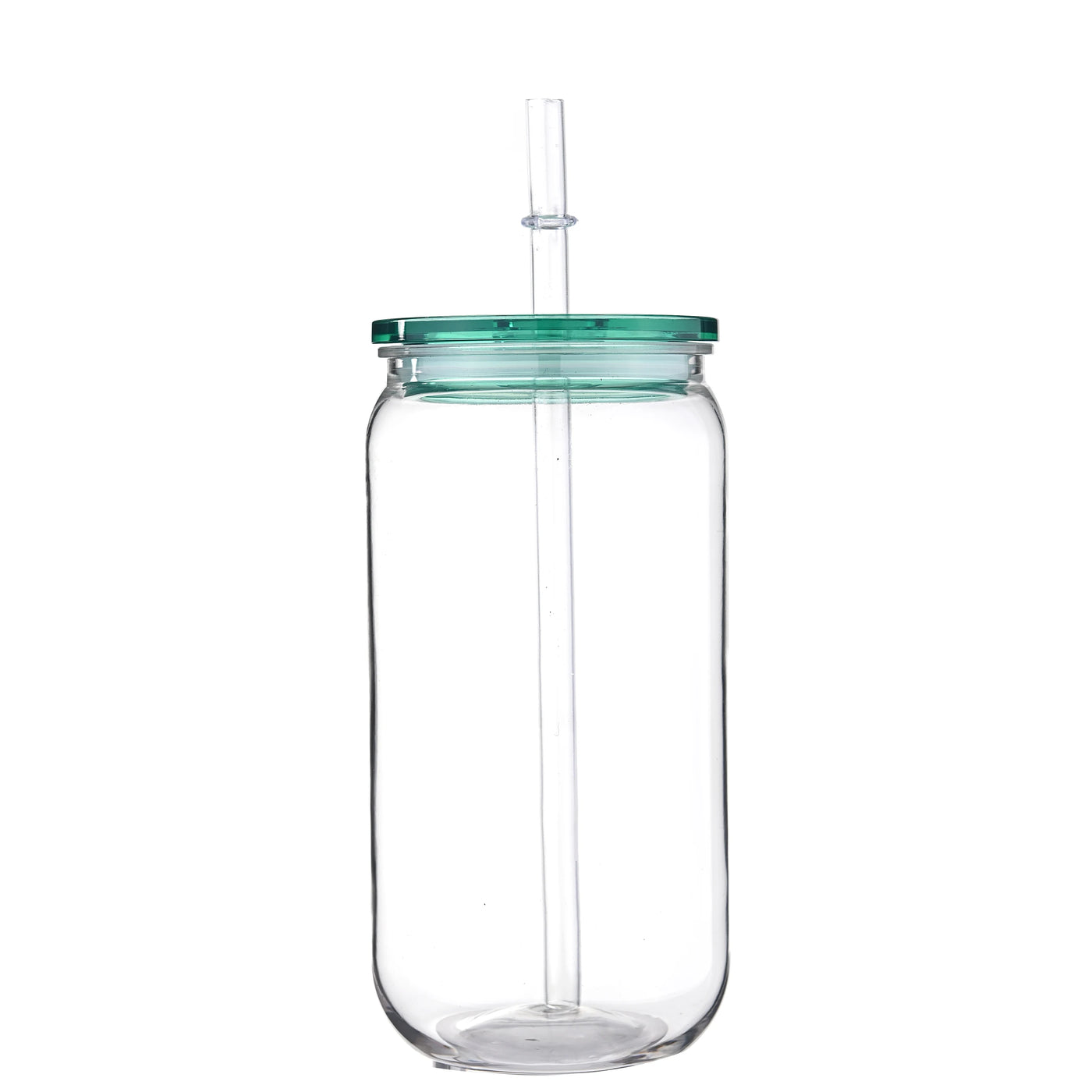 16oz Colorful Lid Transpare Plastic Cup with Lids And Straws Replacement Lids for Can Shaped  Iced Coffee Cups Cute Tumbler Cup
