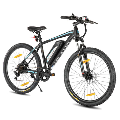 HILAND 500W 26” ELECTRIC MOUNTAIN BIKE – 36V REMOVABLE BATTERY, 20MPH, 7-SPEED SHIMANO, FRONT SUSPENSION, DISC BRAKES