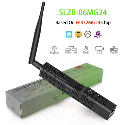 SMLIGHT SLZB-06 – A Zigbee 3.0 to Ethernet, USB, and WiFi adapter with PoE support, works with Zigbee2MQTT, ZHA,Home Assistant