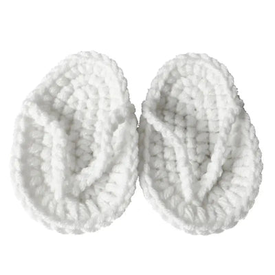 Newborn Photography Props Mini Crocheted Babies Slippers Photo Tools W3JF