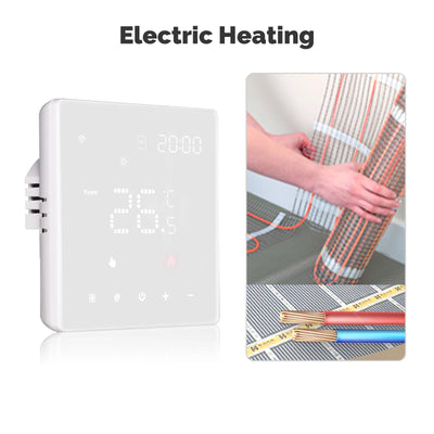 MOES Tuya WiFi Smart Thermostat Programmable Temperature Controller Water Boiler Electric Heating Work With Alexa Google Home