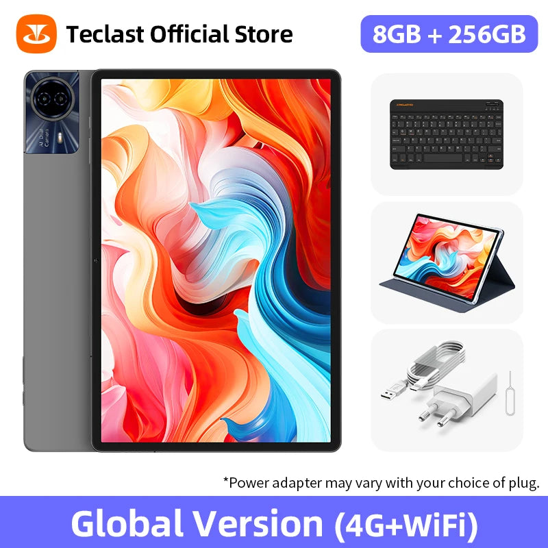 Teclast T65 Max 13" HD Display Android 14 Tablet MediaTek G99 8GB RAM 256GB ROM 10000mAh Battery Widevine L1