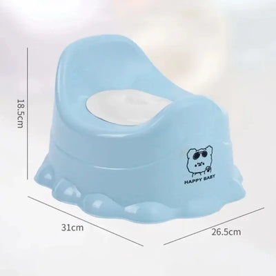 Potty Toilet Training Seat Portable Plastic Anti-leakage Potty Urinal Cute Cartoon Potty Training Seat Infant Toilet Supplies