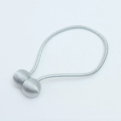MAGNETIC BALL CURTAIN TIEBACKS – HOLD BACK CLIPS & HOOKS