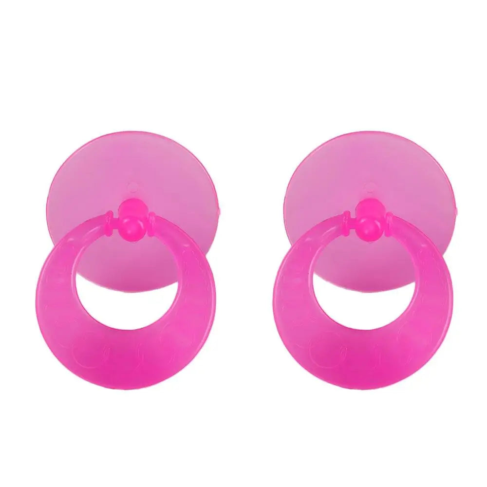 Pretend Play Doll Pacifier DIY Decoration Feeding Miniature Pacifier Games Toys Plastic Pacifier Toy Doll Accessories