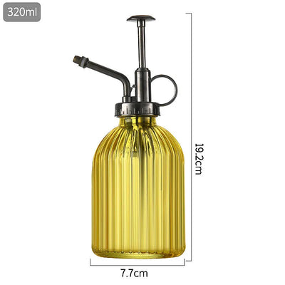 1pc Plant Flower Glass Garden Watering Pot Mister 300ml Water Cans Sprayer Bottle Spray Irrigation Supplies Hairdressing Tool