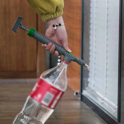 Adjustable Beverage Bottle Sprayer Watering Nozzle 1pc Sprinkler Watering Can Pressure Atomizing Nozzle Gardening Tools Supplies