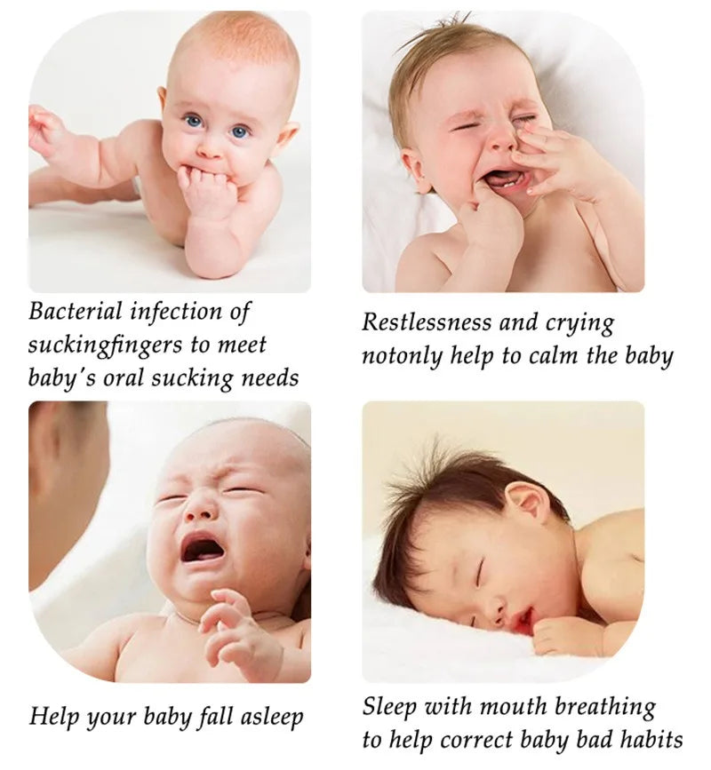 Baby products, sleeping pacifiers, soothing babies, silicone bite pacifiers, portable