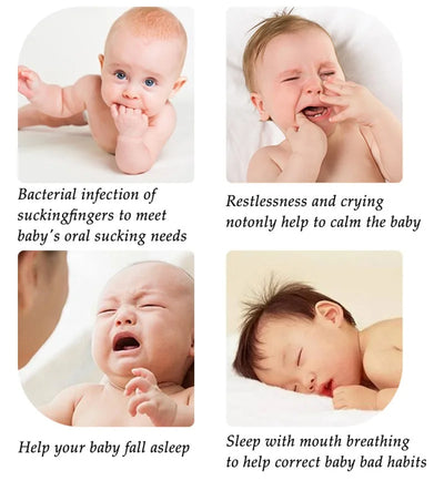 Baby products, sleeping pacifiers, soothing babies, silicone bite pacifiers, portable