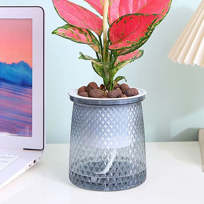 Self Watering Plant Pot High-quality Plastic Visible Water Level Flower Pot Garden Supplies Hydroponic Planter