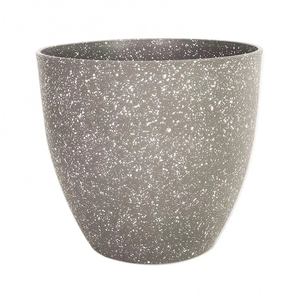 Fashion Plastic Bonsai Flowerpot Large-capacity Frosted Balcony Plant Pot Imitation Stone Plant Growth Cultivation Pot for Home