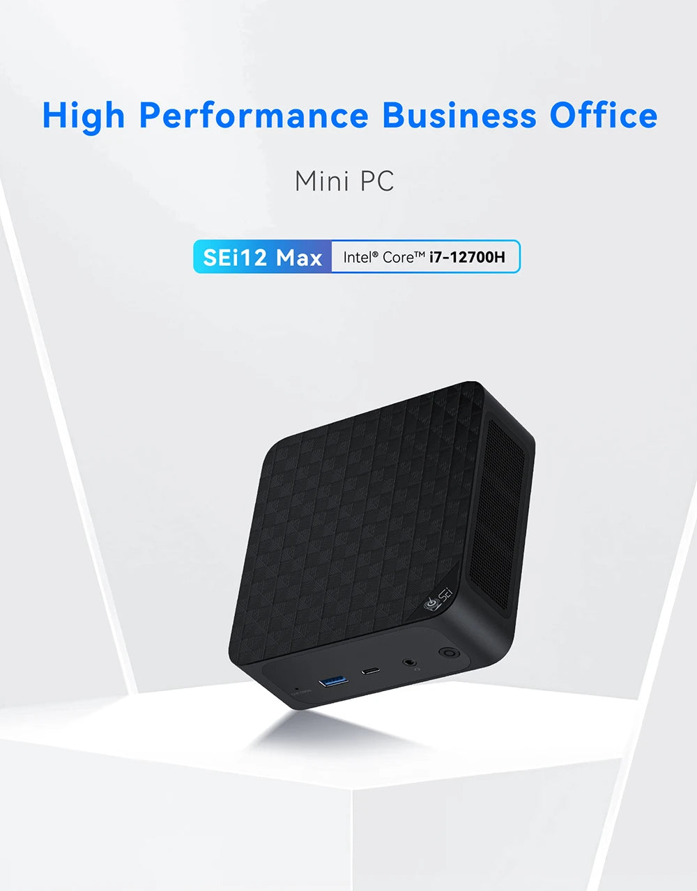 Beelink SEi12 Max Intel i7 12700H 12650H 32G 500G SEi12 Intel 12th i5 12450H Mini PC 16G500G SSD Wifi6 Desktop Mini Computer