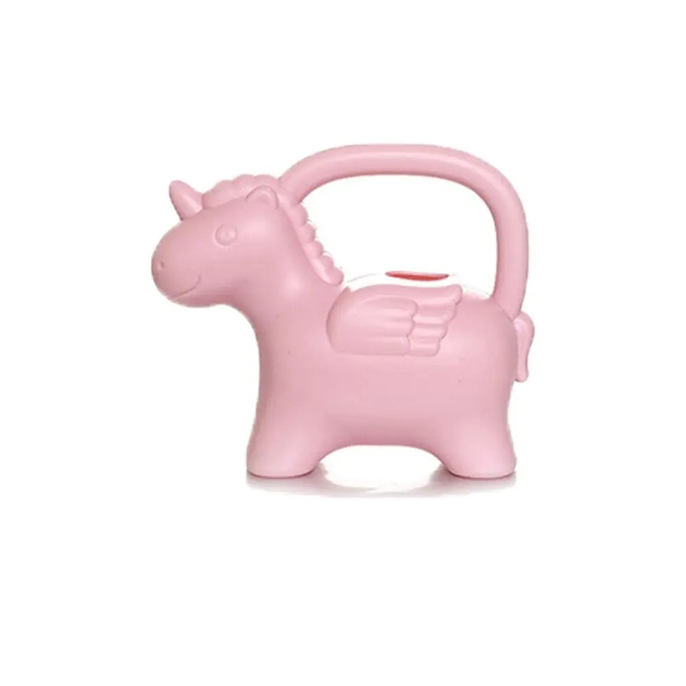 Cartoon Animal Shape Cartoon Watering Can Durable Light Weight Children Watering Can Candy Color with Handle