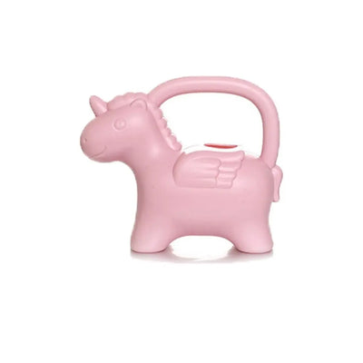 Cartoon Animal Shape Cartoon Watering Can Durable Light Weight Children Watering Can Candy Color with Handle