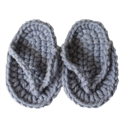 Mini Photography Prop Newborn Baby Solid Color Crochet Flip-Flops Infant Slippers Photo Props Babies Accessories Newborn Photogr