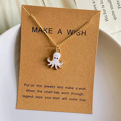 Lovely Starfish Necklace for Women Girl White Blue Black Pink Color Fashion Choker Necklace Gift For Friend Wholesale Jewelry