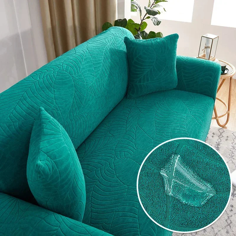 JACQUARD THICK ELASTIC SOFA COVER – 1/2/3/4 SEATER & L-SHAPED CORNER SOFA COVER FOR LIVING ROOM