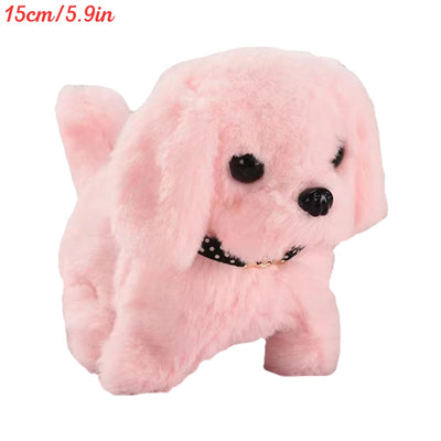 9 Styles Realistic Plush Simulation Smart Dog Children Toy Can Walking And Call Electric Plush Robot Pet Dog Toddler Christmas