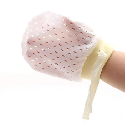 4 PAIRS NYLON BABY GLOVES ANTI-SCRATCHING KIDS ACCESSORIES ANTI-GRASPING SCRATCH MITTENS HAND-GUARD SUPPLIES