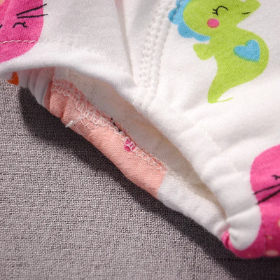 Newborn Training Pants Baby Shorts Solid Color Washable Underwear BABY Boy Girl Cloth Diapers Reusable Nappies Infant Panties